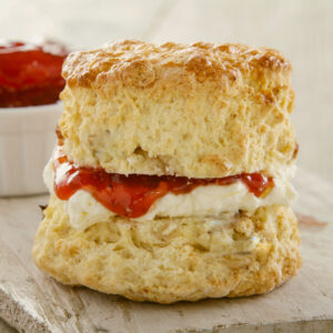 Scones with Jam & Cream